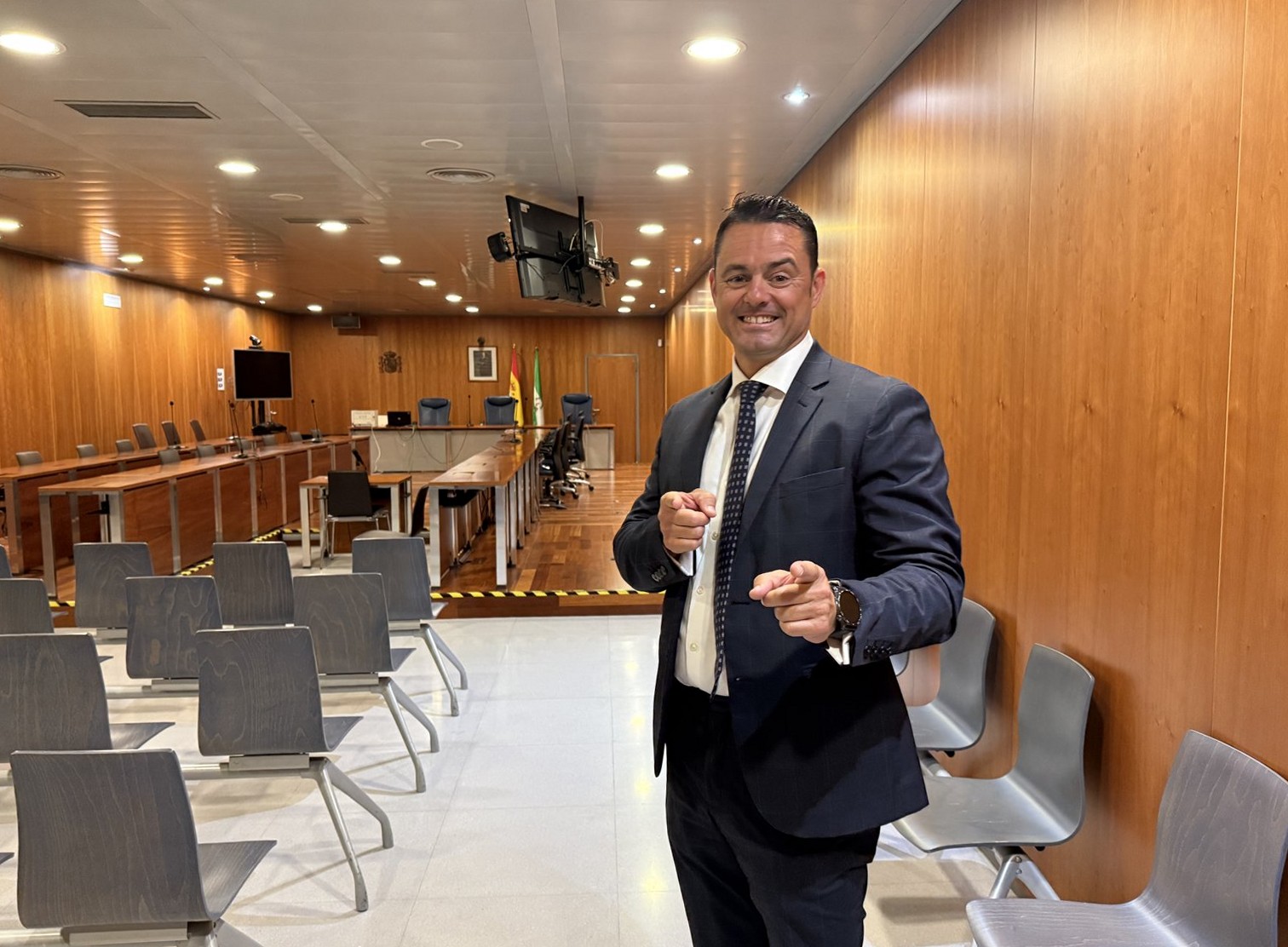 Manuel Mateo Torrecilla González en un juzgado español